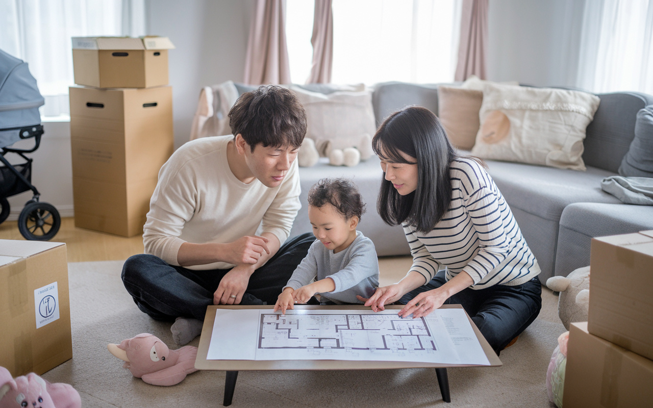 ファミリー向け賃貸の間取り選び!子育て世帯が後悔しないポイントを解説の画像