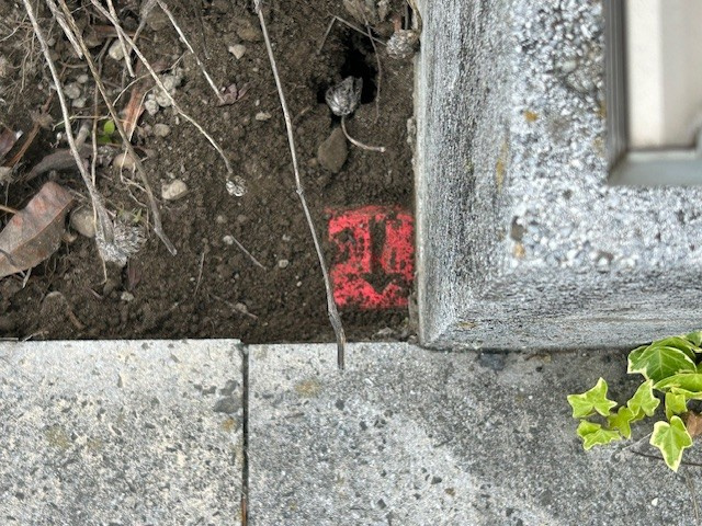 【津島市不動産売却】杭探しの画像