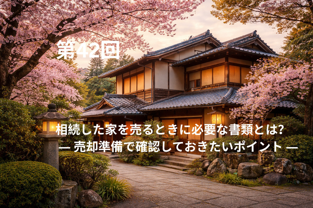 相続した家を売るときに必要な書類とは？ ― 売却準備で確認しておきたいポイント ―の画像
