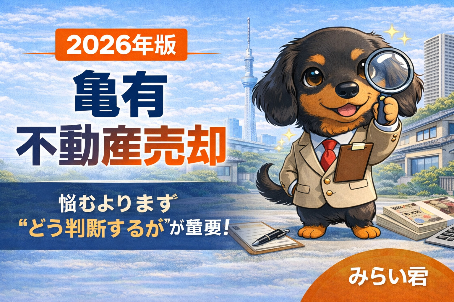 【2026年版】亀有で不動産売却に悩んでいる方へ｜売るべきか迷っている人が最初に読む記事の画像