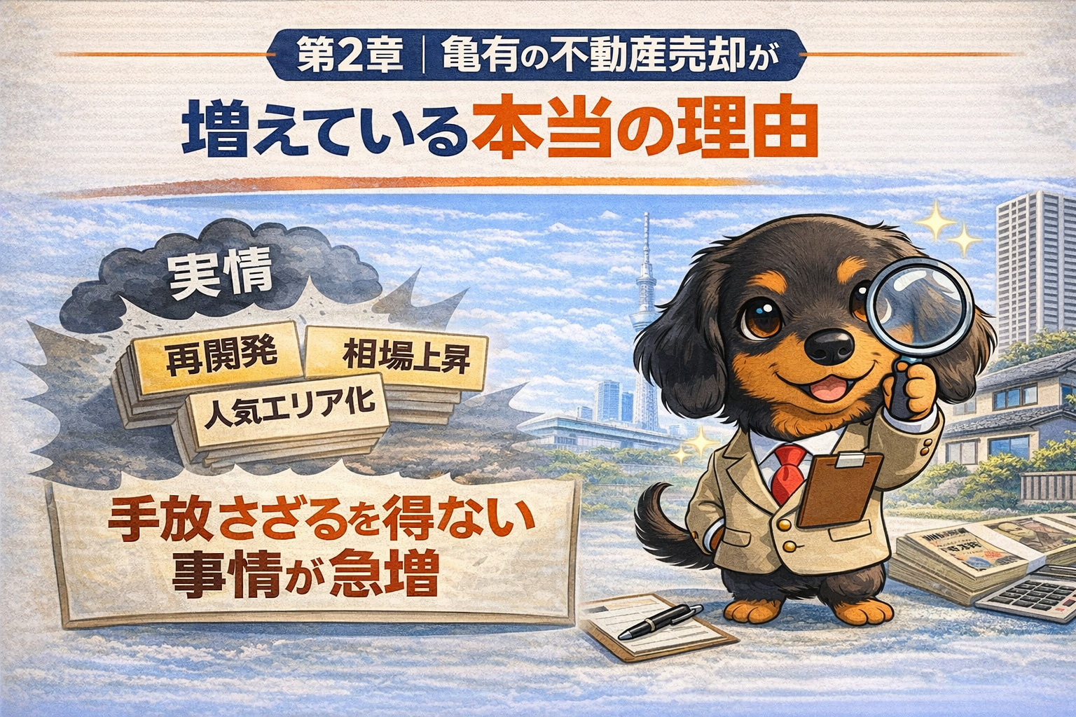 亀有で不動産売却が増えている背景