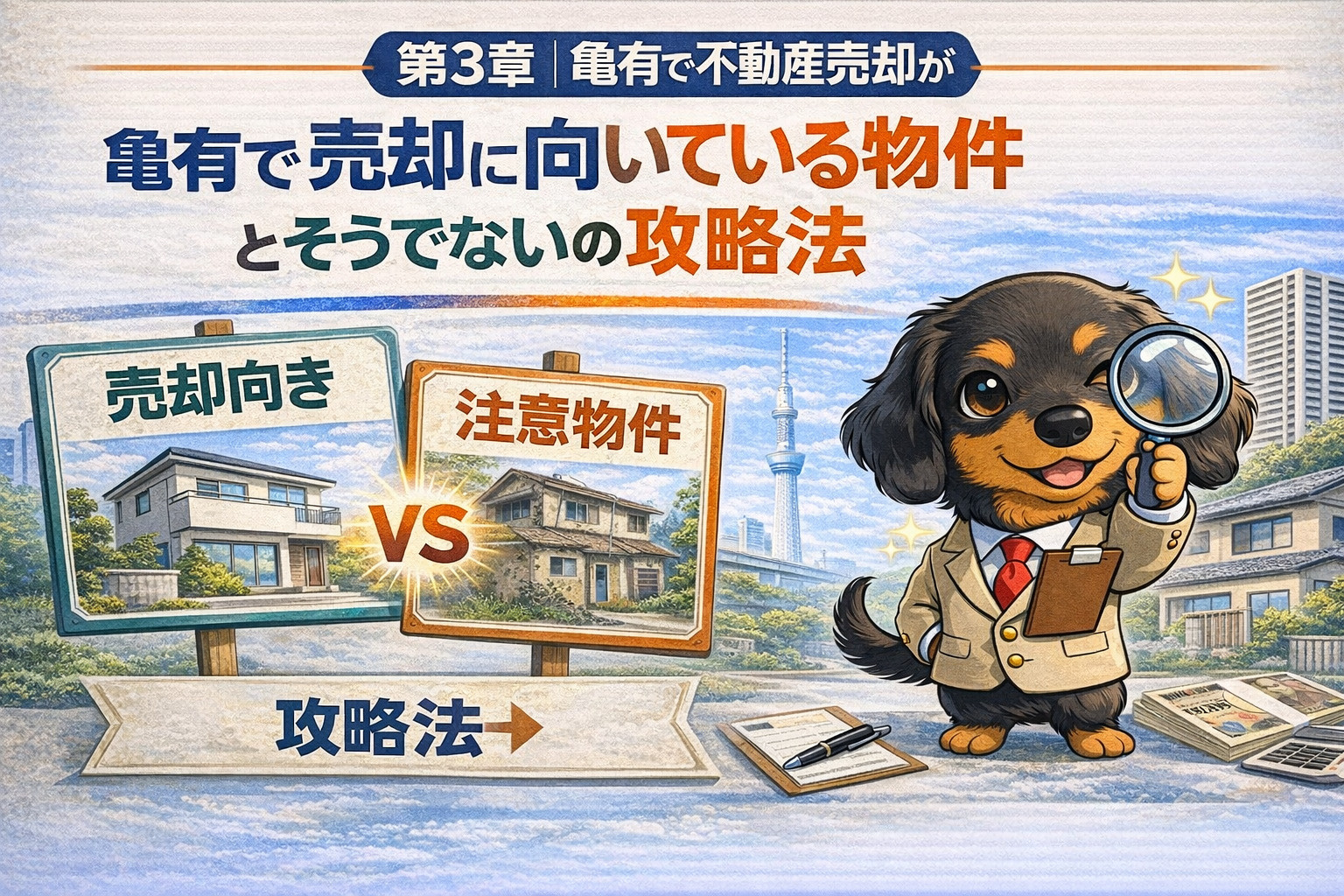 亀有で売却に向いている物件と攻略法