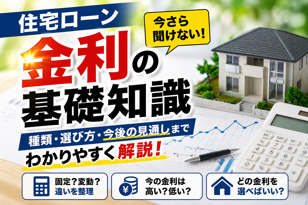 住宅ローンの金利はどう動く？購入タイミングの見極め方を解説の画像