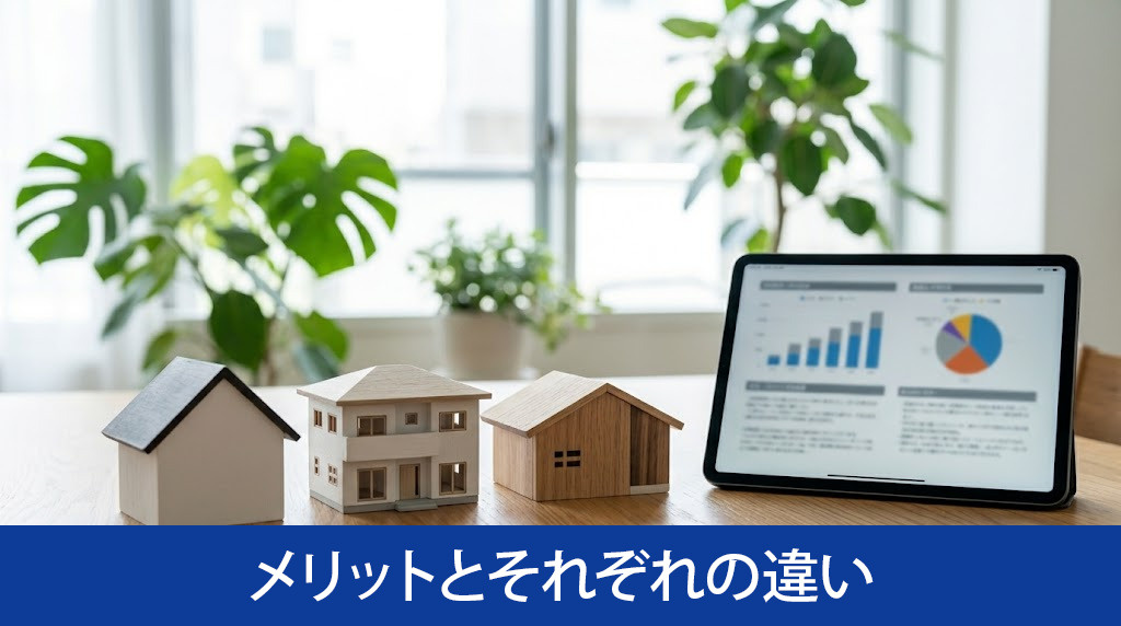 3つの媒介契約のメリットとそれぞれの違い