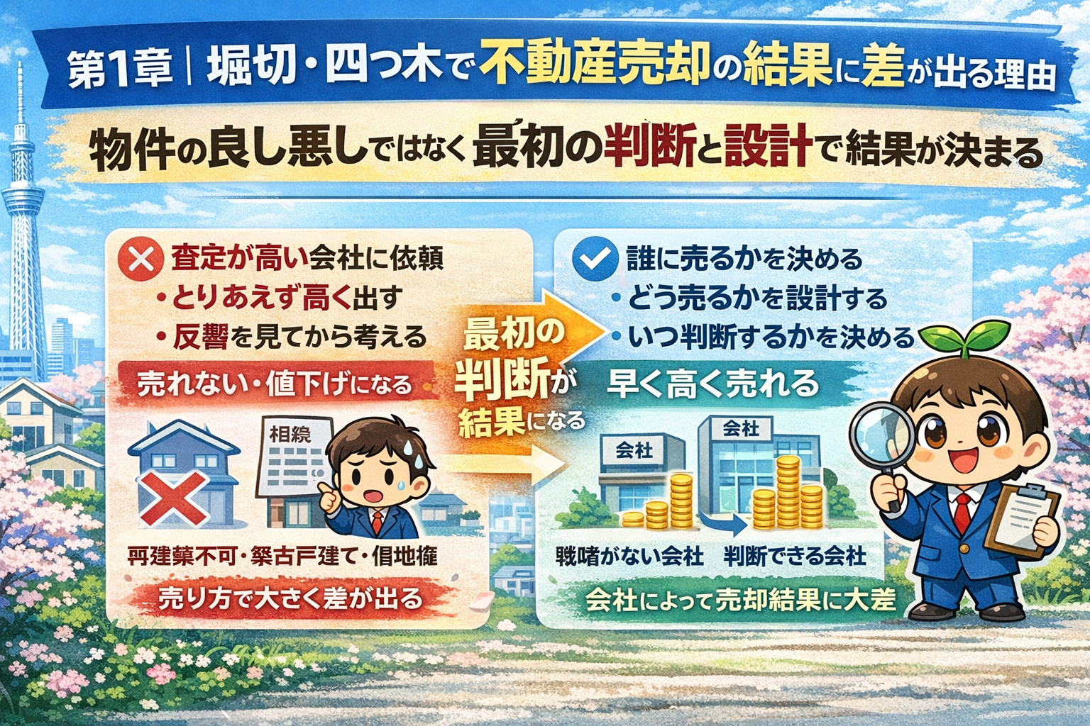 堀切・四つ木で売却結果に差が出る理由