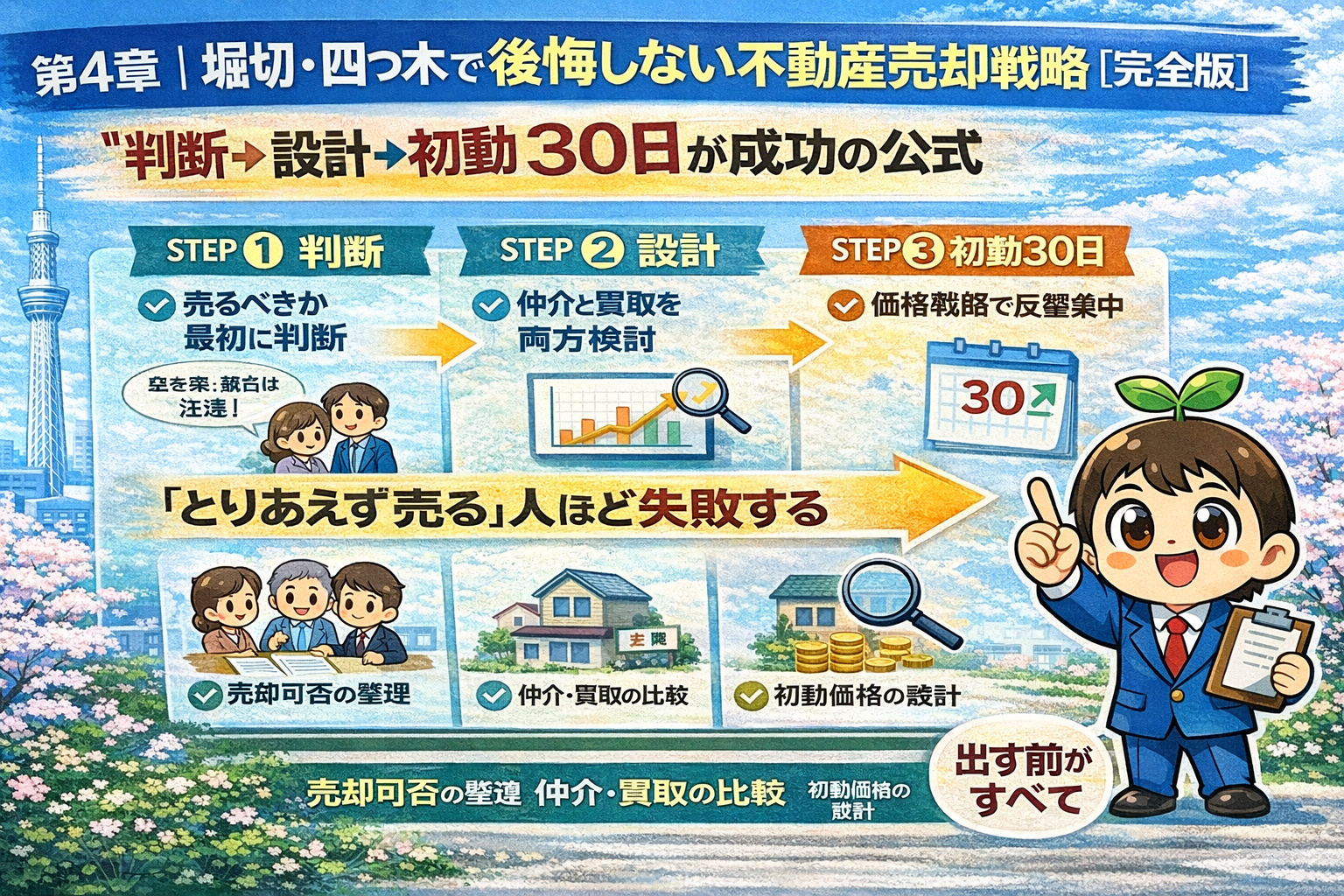 堀切・四つ木で後悔しない不動産売却戦略