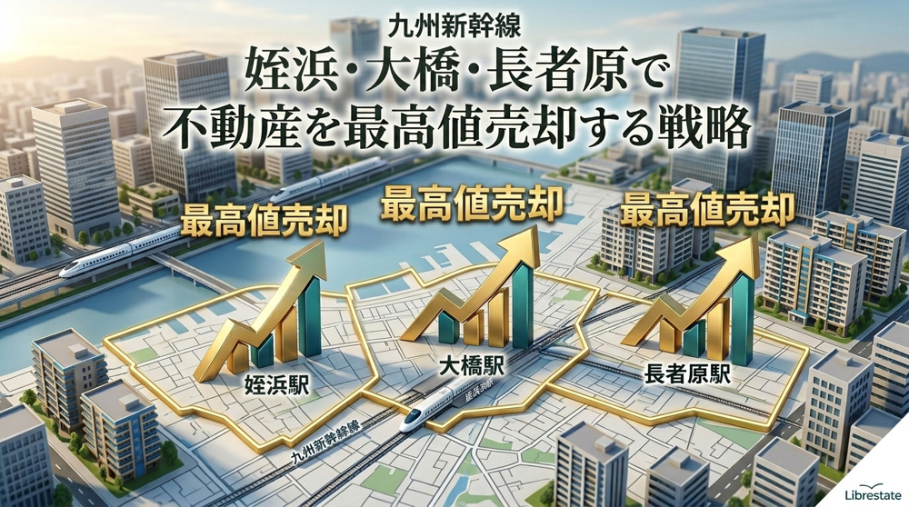 大橋・姪浜・長者原で不動産を最高値売却する戦略の画像