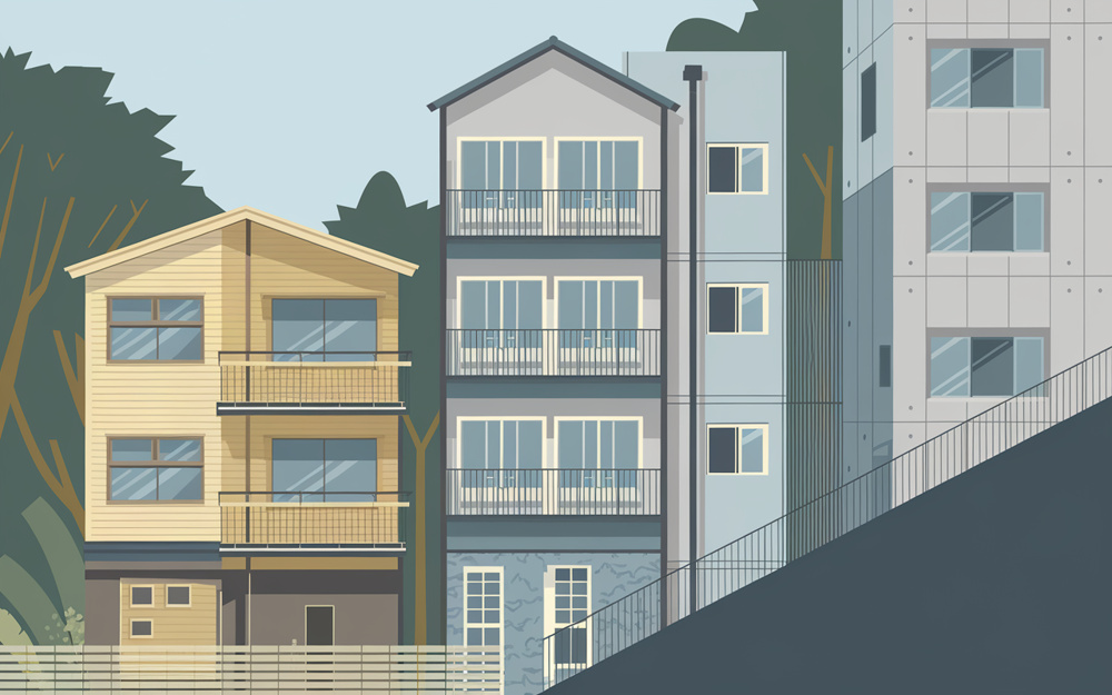 木造 鉄骨造 鉄筋コンクリートの違いは？  賃貸のメリット デメリットを比較解説の画像