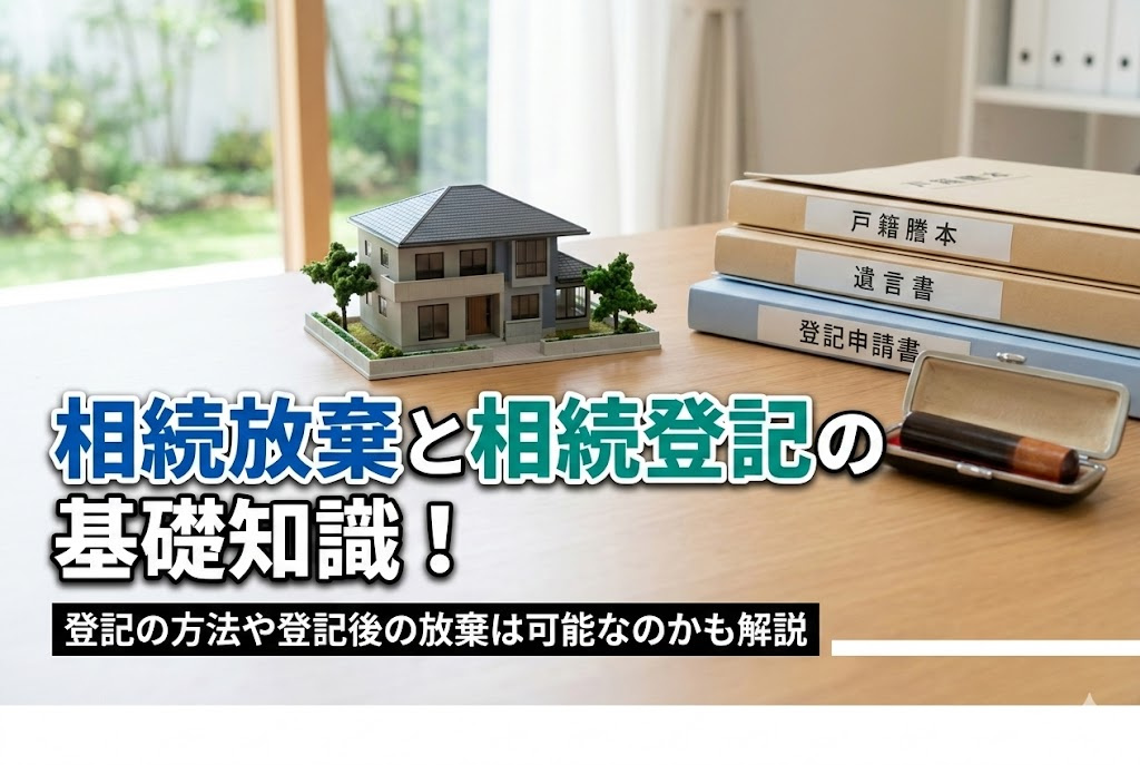 相続放棄と相続登記の基礎知識！登記の方法や登記後の放棄は可能なのかも解説の画像