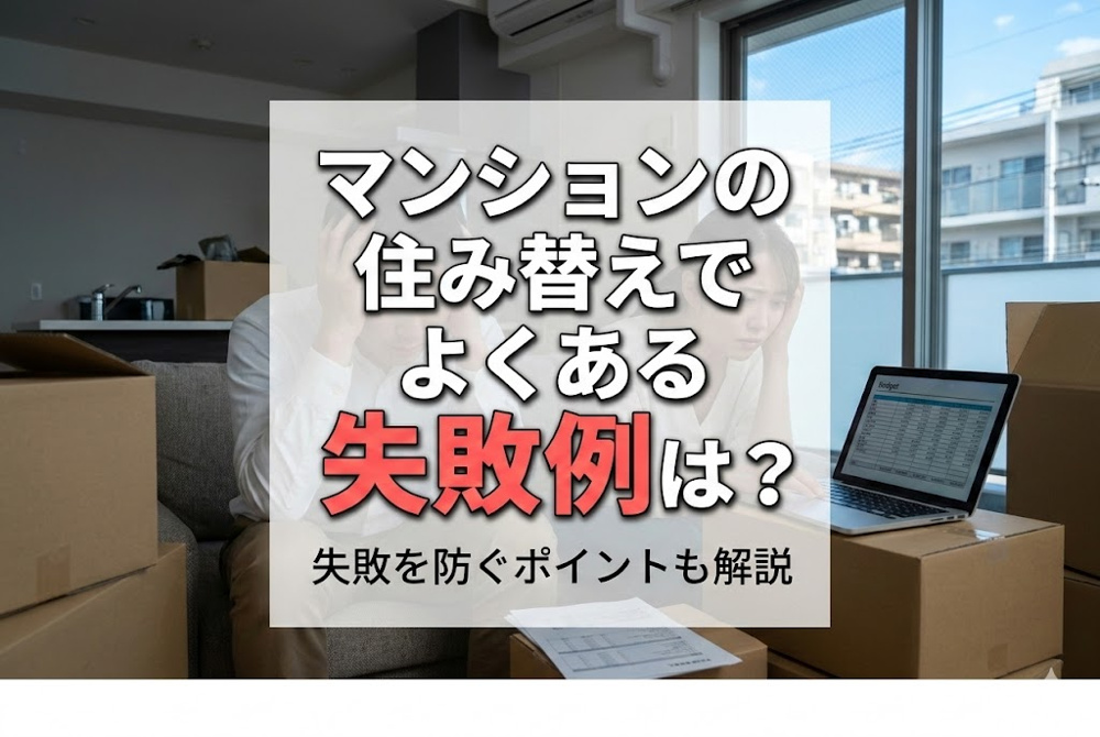 マンションの住み替えでよくある失敗例は？失敗を防ぐポイントも解説の画像