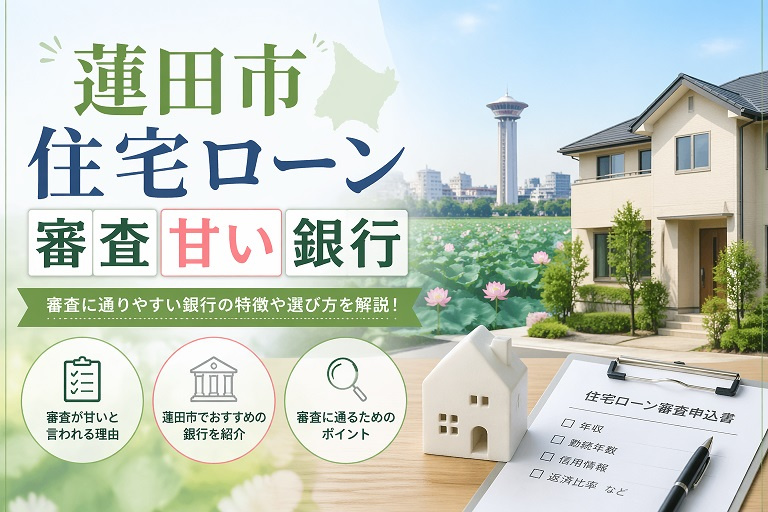 蓮田市で住宅ローン審査に通る最短ルート｜「甘い銀行」の真実と通過戦略の画像