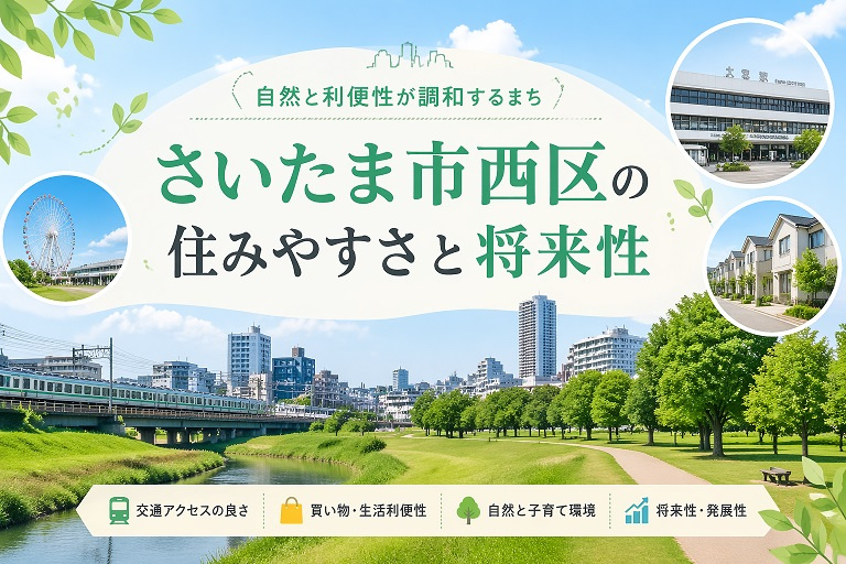 さいたま市西区の住みやすさと将来性の画像