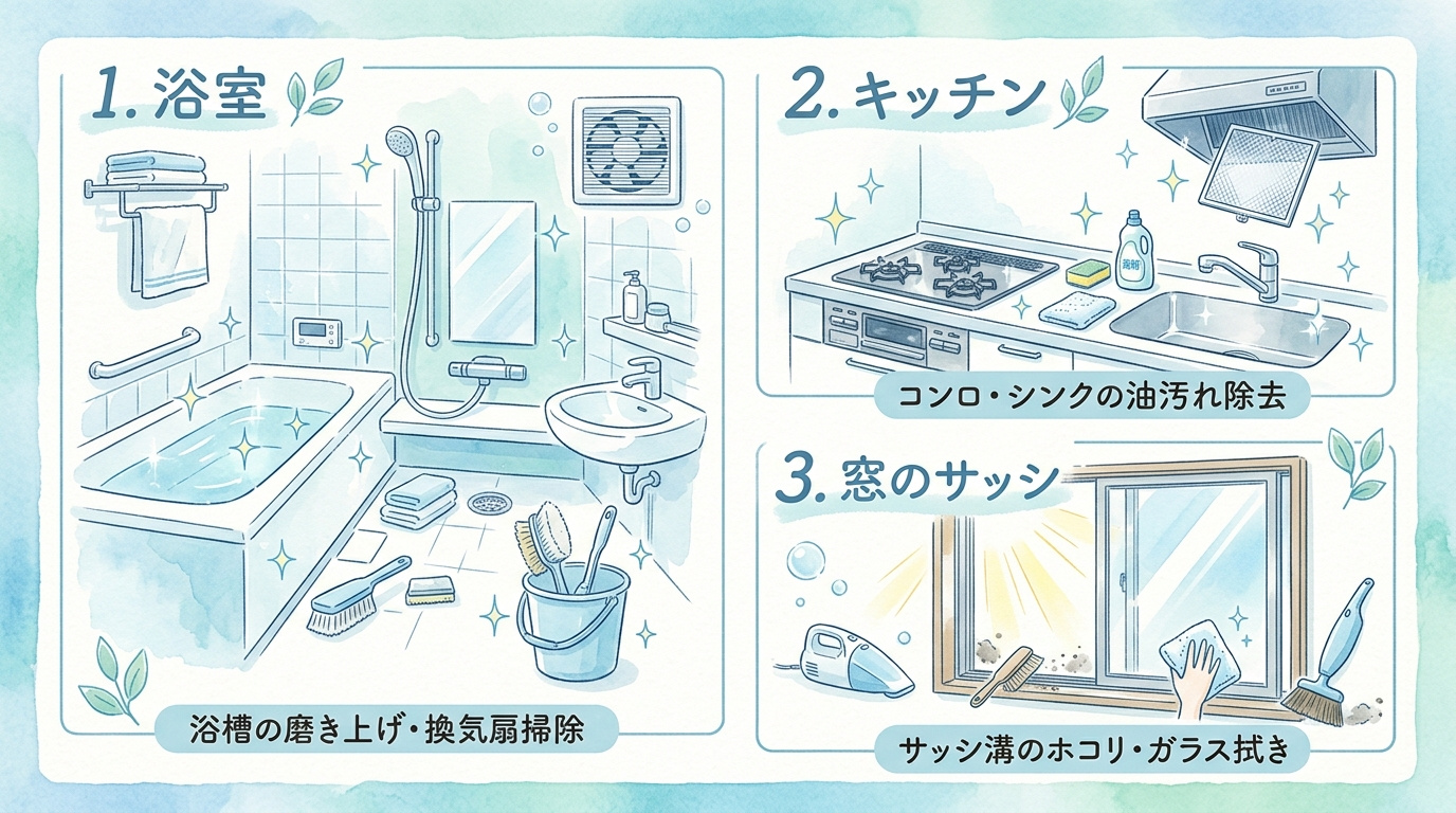 水回りの掃除