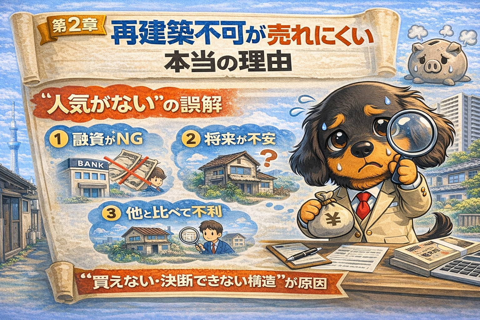 再建築不可が売れにくい理由