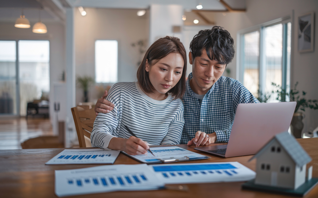 20代30代夫婦の新築戸建て購入は不安？住宅ローンシミュレーションで無理のない計画を立てようの画像