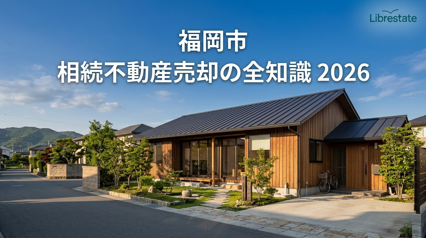 福岡市で相続した家を売却すべきか？税金の基本と空き家の負担を解説の画像
