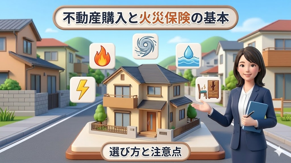 知っておきたい火災保険の基本｜大府市やその周辺で不動産を購入する場合の選び方と注意点を解説の画像