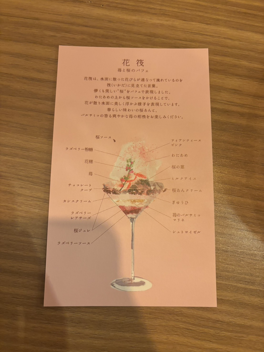 夜パフェの画像