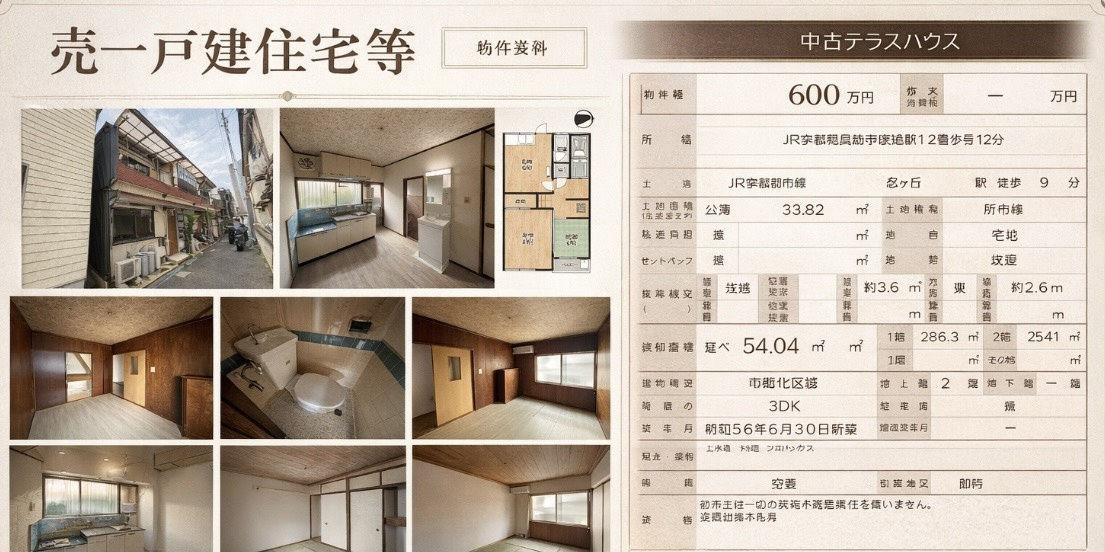 【四条畷市中野本町テラス】媒介契約いただきました！の画像