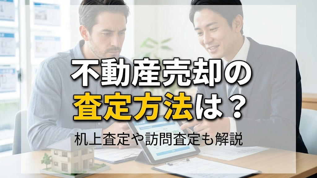 不動産売却の査定方法は？机上査定や訪問査定も解説