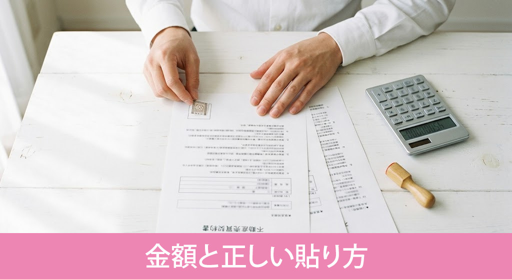 不動産購入に必要な印紙税の金額と正しい貼り方