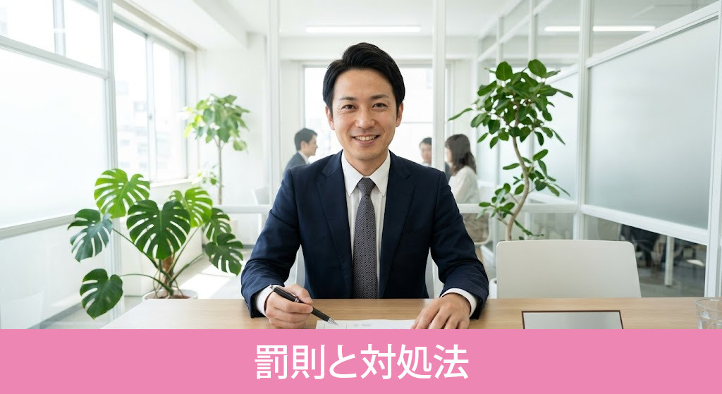 収入印紙を貼り忘れた際の罰則と対処法
