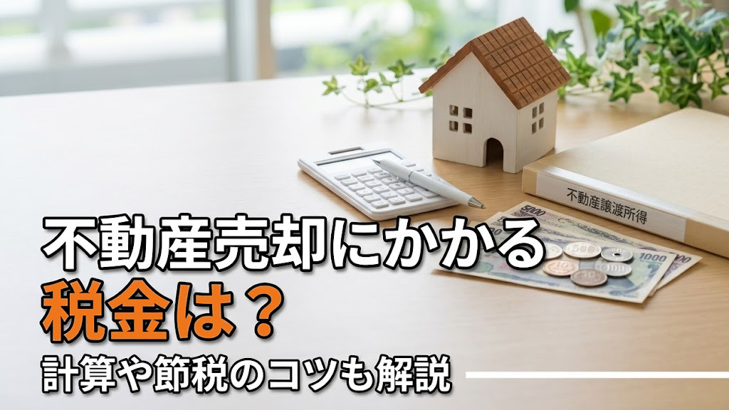 不動産売却にかかる税金は？計算や節税のコツも解説の画像