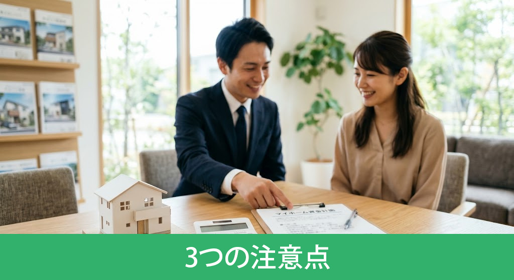マイホーム購入時に頭金を支払う前の3つの注意点