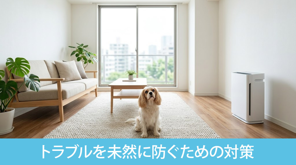 ペット可賃貸物件でのトラブルを未然に防ぐための対策