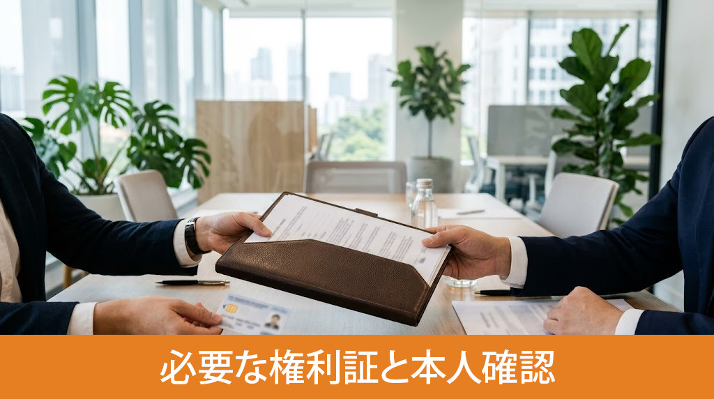売買契約締結時に必要な権利証と本人確認