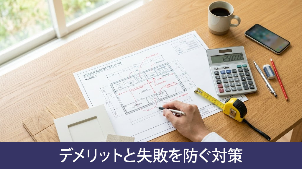 事前に確認すべきデメリットと失敗を防ぐ対策
