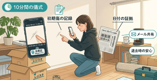 退去時の「敷金返還」で損をしない！ 入居当日にやるべき10分間の儀式とは？の画像