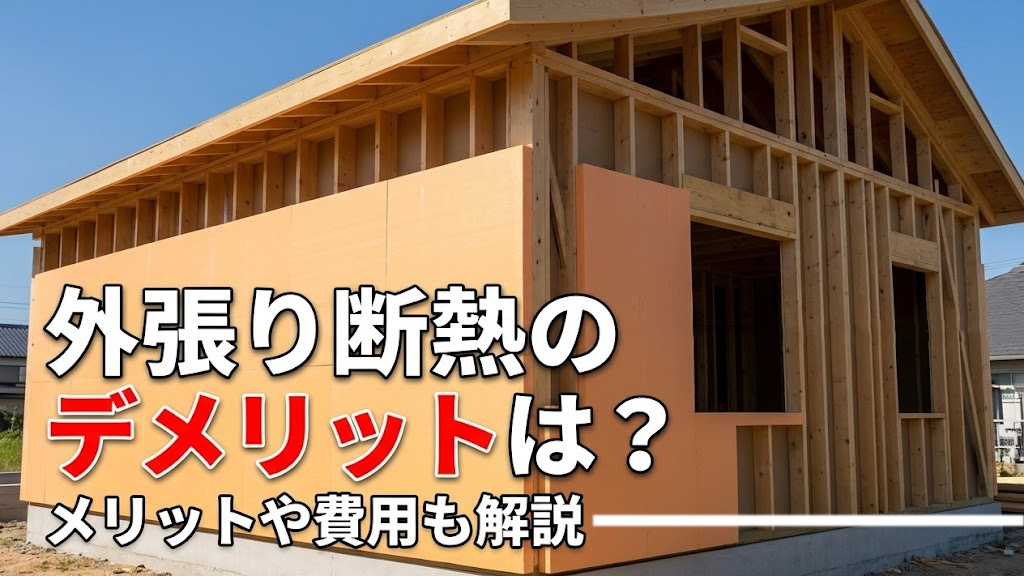 外張り断熱のデメリットは？メリットや費用も解説の画像