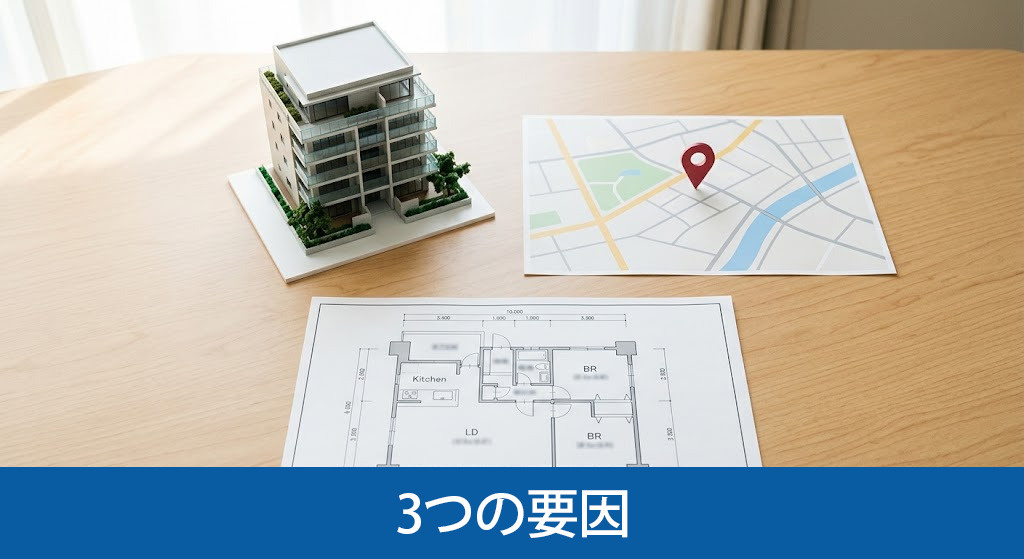 売却期間に大きく影響する3つの要因