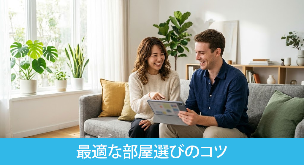ライフスタイル別に見る最適な部屋選びのコツ