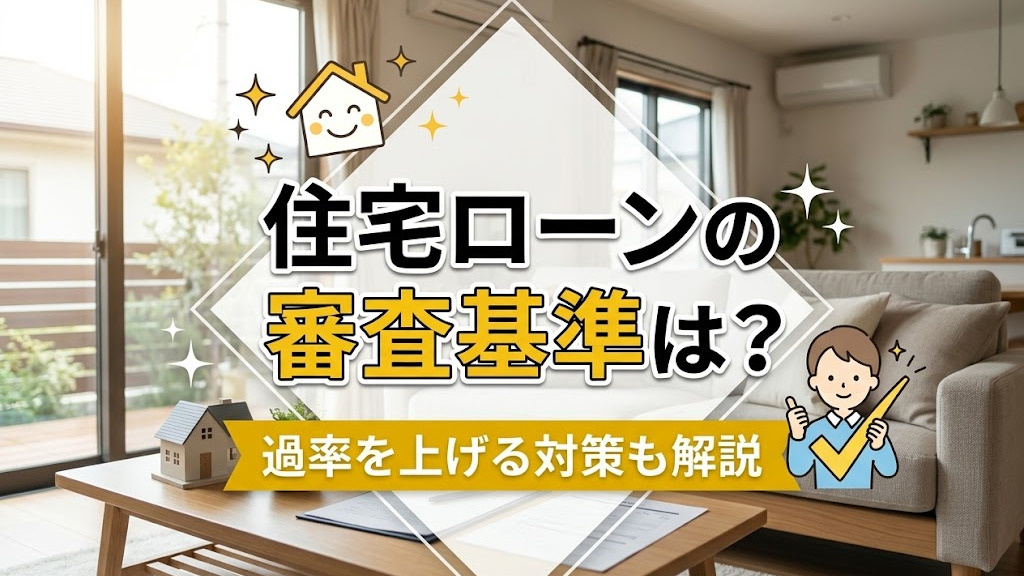 住宅ローンの審査基準は？過率を上げる対策も解説