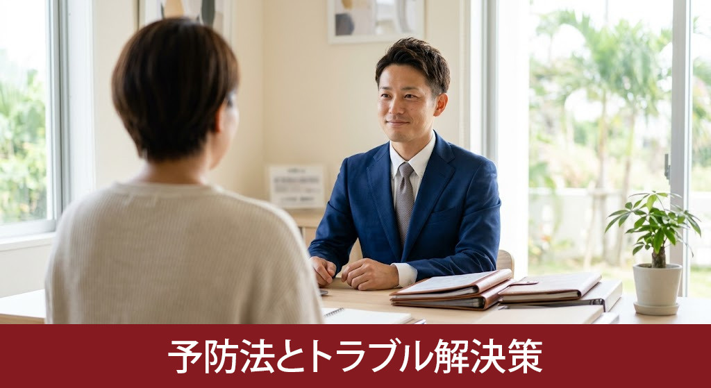 揉めないための予防法とトラブル解決策