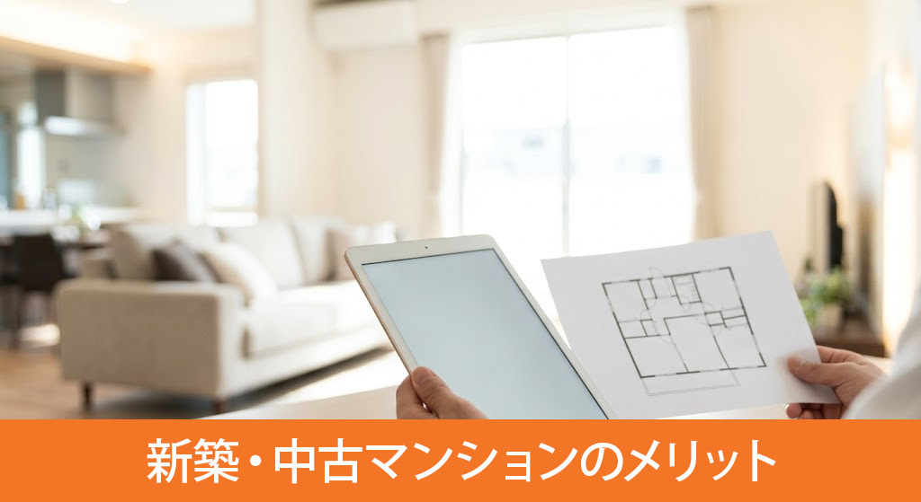 ライフプランで比較する新築・中古マンションのメリット