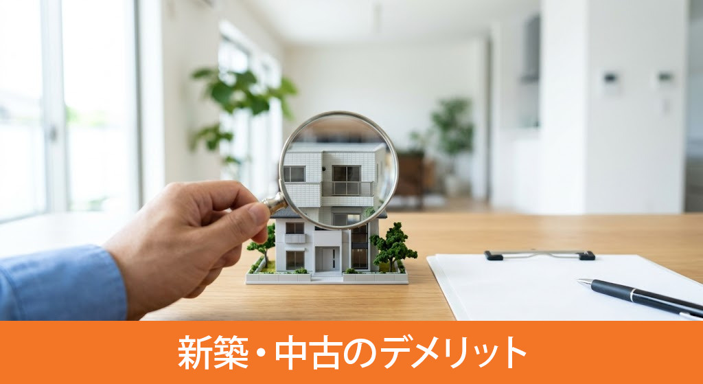 購入後のリスク管理と新築・中古のデメリット