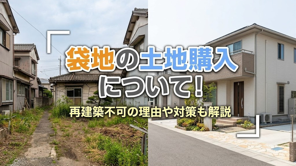 袋地の土地購入について！再建築不可の理由や対策も解説の画像