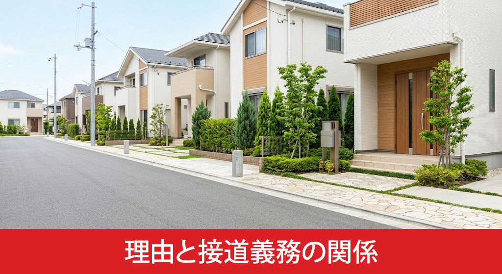 袋地が再建築不可となる理由と接道義務の関係