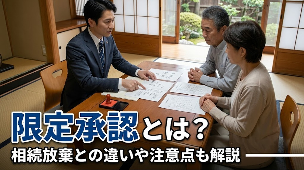 限定承認とは？相続放棄との違いや注意点も解説の画像