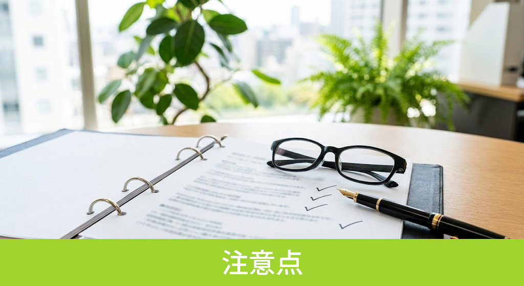 契約前に把握しておきたいリースバックの注意点