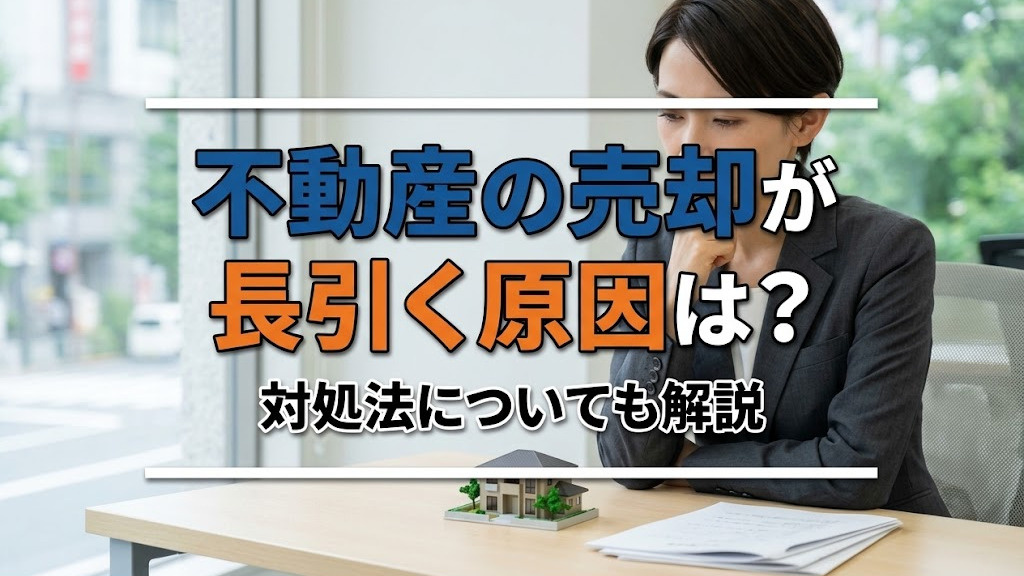 不動産の売却が長引く原因は？対処法についても解説の画像