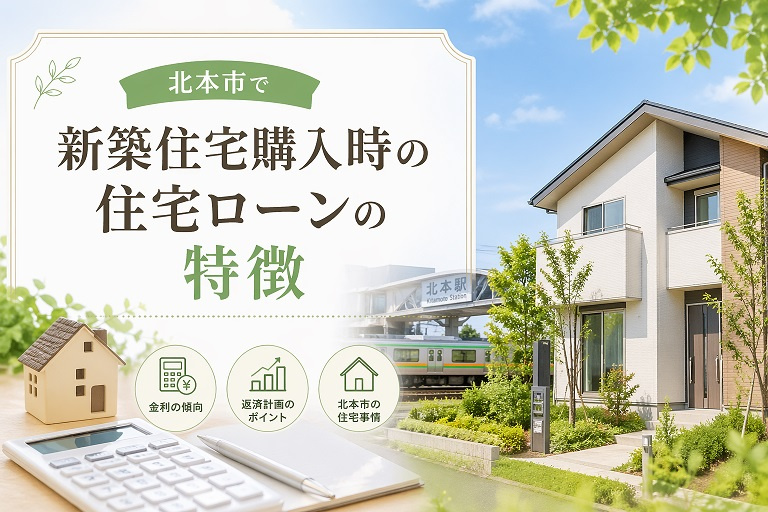 北本市で新築住宅購入時の住宅ローンの特徴の画像