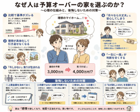  なぜ人は予算オーバーの家を選んでしまうのかの画像