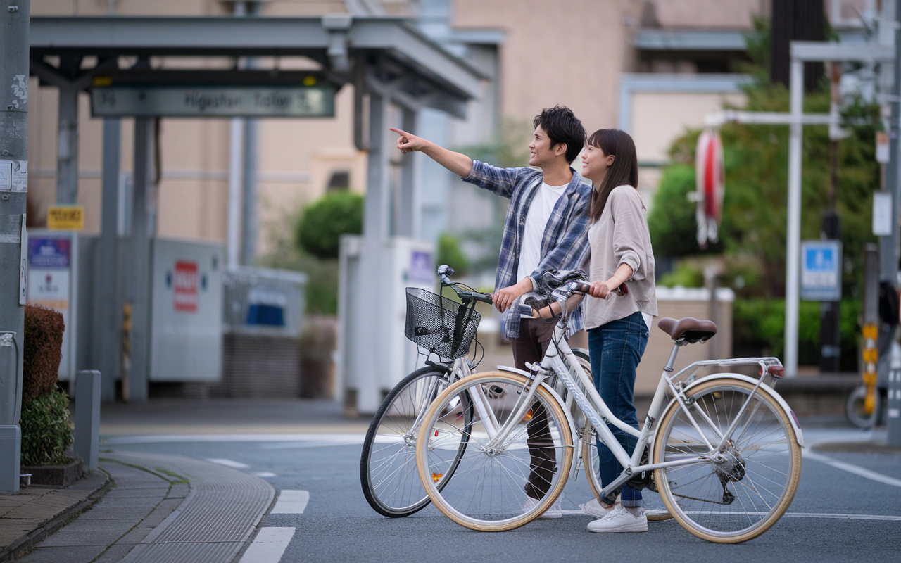 地域で暮らし方は変わる?東小金井と小金井市三鷹市武蔵野市小平市西東京市を自転車目線で比較するハブ駅視点の画像