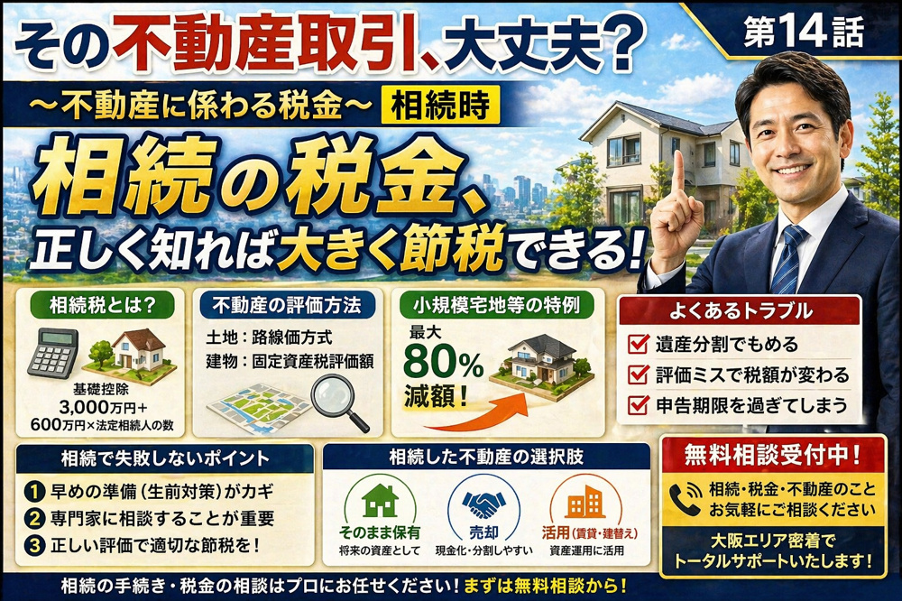 ～不動産に係わる税金～　相続時　　その不動産取引、大丈夫？第１４話の画像