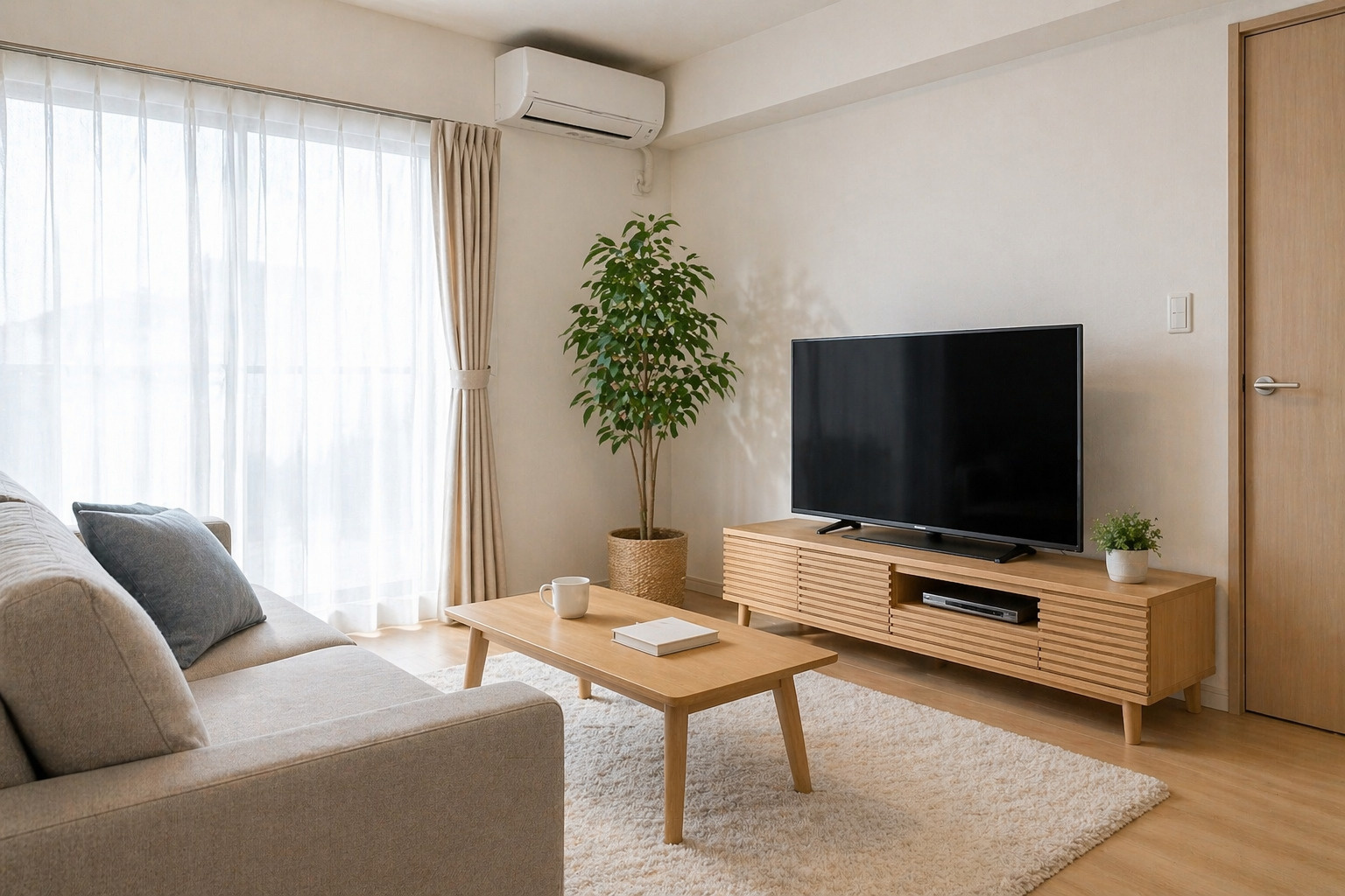 「賃貸で“テレビの置き場所”に困らない部屋とは？壁・窓・コンセントの見方」の画像