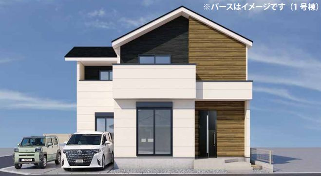 厚木市三田でZEH水準新築探しなら？仲介手数料無料のフィールドホームズ駐車並列2台可の画像